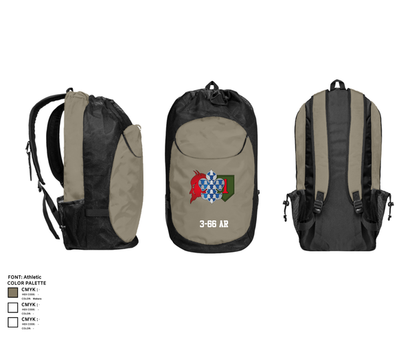 Gear Bag, 3-66 AR, , Teamtime, Team time, sublimation, custom sports apparel, team uniforms, spirit wear, spiritwear, sports uniforms, custom shirts, team store, custom team store, fundraiser sports, apparel fundraiser