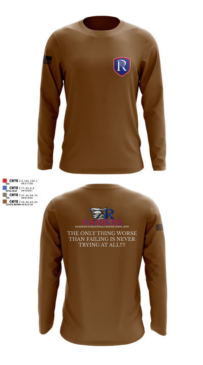 RICS Raiders 86682498 Long Sleeve Performance Shirt 11