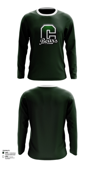 Long Sleeve Performance Shirt, Cloudcroft Bears Band, Spirit Store, Teamtime, Team time, sublimation, custom sports apparel, team uniforms, spirit wear, spiritwear, sports uniforms, custom shirts, team store, custom team store, fundraiser sports, apparel fundraiser
