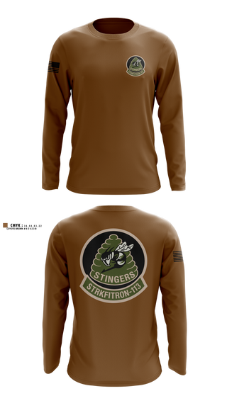 Long Sleeve Performance Shirt, VFA-113, Navy, Teamtime, Team time, sublimation, custom sports apparel, team uniforms, spirit wear, spiritwear, sports uniforms, custom shirts, team store, custom team store, fundraiser sports, apparel fundraiser