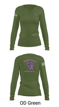 Tesuque Police Dept 47912639 Women's Long Sleeve V-neck Shirt - 54