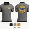 NEWTON FALLS POLICE DEPARTMENT 81850374 Short Sleeve Performance Polo - 1
