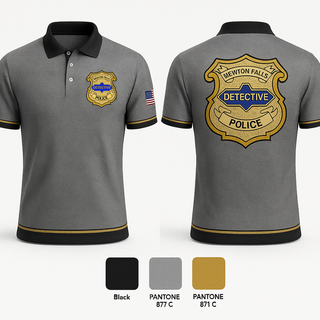 Short Sleeve Performance Polo, NEWTON FALLS POLICE DEPARTMENT, Police, Teamtime, Team time, sublimation, custom sports apparel, team uniforms, spirit wear, spiritwear, sports uniforms, custom shirts, team store, custom team store, fundraiser sports, apparel fundraiser
