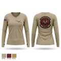 172nd AMXS 13420371 Women's Long Sleeve V-neck Shirt - 1
