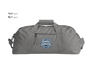 Duffle Bag, Family Of Athletes, , Teamtime, Team time, sublimation, custom sports apparel, team uniforms, spirit wear, spiritwear, sports uniforms, custom shirts, team store, custom team store, fundraiser sports, apparel fundraiser