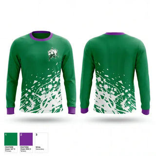 Long Sleeve Performance Shirt, Genoa Christian Academy Baseball, Baseball, Teamtime, Team time, sublimation, custom sports apparel, team uniforms, spirit wear, spiritwear, sports uniforms, custom shirts, team store, custom team store, fundraiser sports, apparel fundraiser