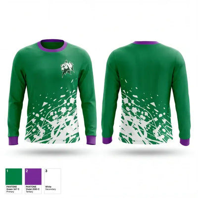 Genoa Christian Academy Baseball 34912578 Long Sleeve Performance Shirt 1