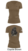 HHC 2-135th AVN REG 2256326 Women's Short Sleeve V-neck Shirt - 8