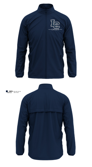 Windbreaker without hood, La Cueva Bears, Cheer, Teamtime, Team time, sublimation, custom sports apparel, team uniforms, spirit wear, spiritwear, sports uniforms, custom shirts, team store, custom team store, fundraiser sports, apparel fundraiser