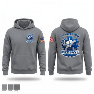 Hoodie, Charleston MEDBASE, EMS/EMT, Teamtime, Team time, sublimation, custom sports apparel, team uniforms, spirit wear, spiritwear, sports uniforms, custom shirts, team store, custom team store, fundraiser sports, apparel fundraiser