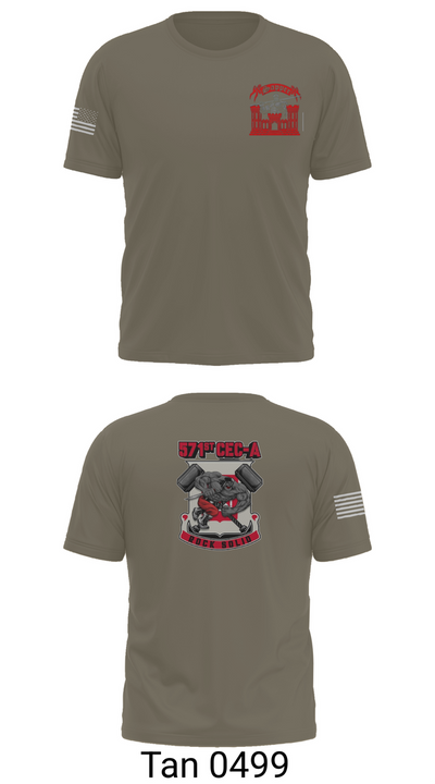 571st CEC-A 52010790 Old School Cotton Feel Shirt - 70