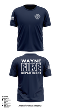 Wayne Fire Department Short Sleeve Performance Shirt - 6