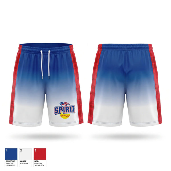 Athletic Shorts With Pockets, Spirit, Softball, Teamtime, Team time, sublimation, custom sports apparel, team uniforms, spirit wear, spiritwear, sports uniforms, custom shirts, team store, custom team store, fundraiser sports, apparel fundraiser