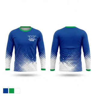 Long Sleeve Performance Shirt, Marionville Middle School Baseball, Baseball, Teamtime, Team time, sublimation, custom sports apparel, team uniforms, spirit wear, spiritwear, sports uniforms, custom shirts, team store, custom team store, fundraiser sports, apparel fundraiser