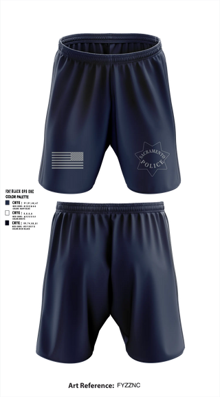 Athletic Shorts With Pockets, Sacramento Police Marine Unit, Police, Teamtime, Team time, sublimation, custom sports apparel, team uniforms, spirit wear, spiritwear, sports uniforms, custom shirts, team store, custom team store, fundraiser sports, apparel fundraiser