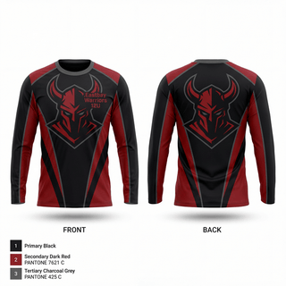 Long Sleeve Performance Shirt, Eastbay Warriors 12U, , Teamtime, Team time, sublimation, custom sports apparel, team uniforms, spirit wear, spiritwear, sports uniforms, custom shirts, team store, custom team store, fundraiser sports, apparel fundraiser