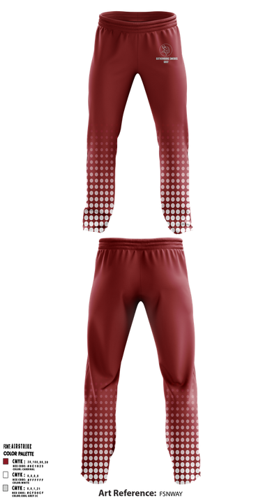 Gothenburg Swedes Golf 80910153 Sweatpants - 1