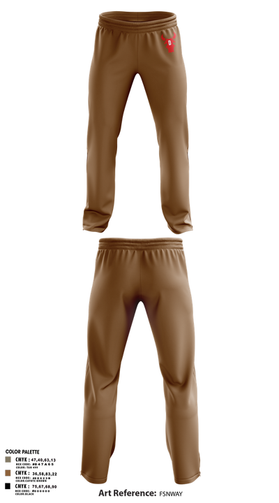 D Co 1-133 IN 71672506 Sweatpants - 25