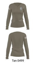 CPD 86th PCT 10771895 Women's Long Sleeve V-neck Shirt - 11