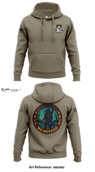 Hoodie, 24TH MDSB, Army, Teamtime, Team time, sublimation, custom sports apparel, team uniforms, spirit wear, spiritwear, sports uniforms, custom shirts, team store, custom team store, fundraiser sports, apparel fundraiser