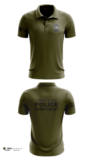 Short Sleeve Performance Polo, HOKES BLUFF POLICE DEPARTMENT, Police, Teamtime, Team time, sublimation, custom sports apparel, team uniforms, spirit wear, spiritwear, sports uniforms, custom shirts, team store, custom team store, fundraiser sports, apparel fundraiser