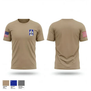 Short Sleeve Performance Shirt, E Co. 113th, National Guard, Teamtime, Team time, sublimation, custom sports apparel, team uniforms, spirit wear, spiritwear, sports uniforms, custom shirts, team store, custom team store, fundraiser sports, apparel fundraiser
