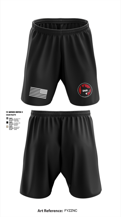 Dog Company 39510720 Athletic Shorts With Pockets - 1 (1)