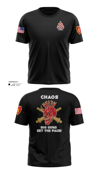 Old School Cotton Feel Shirt, C/1-8 FA, Army, Teamtime, Team time, sublimation, custom sports apparel, team uniforms, spirit wear, spiritwear, sports uniforms, custom shirts, team store, custom team store, fundraiser sports, apparel fundraiser