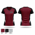Santa Paula Girls Softball 69929365 Women's Short Sleeve V-neck Shirt - 1