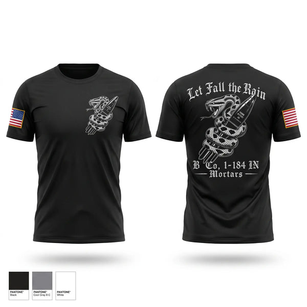 Short Sleeve Performance Shirt, B Co. 1-184, National Guard, Teamtime, Team time, sublimation, custom sports apparel, team uniforms, spirit wear, spiritwear, sports uniforms, custom shirts, team store, custom team store, fundraiser sports, apparel fundraiser