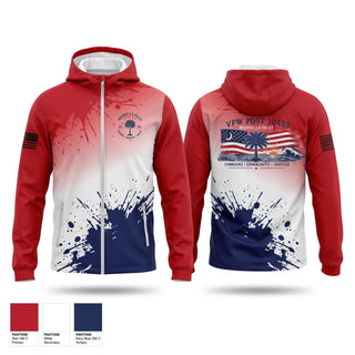 Windbreaker, VFW post 10420, , Teamtime, Team time, sublimation, custom sports apparel, team uniforms, spirit wear, spiritwear, sports uniforms, custom shirts, team store, custom team store, fundraiser sports, apparel fundraiser