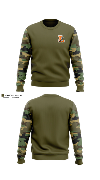 Crew Neck Sweatshirt, Dreadnaughts, Army, Teamtime, Team time, sublimation, custom sports apparel, team uniforms, spirit wear, spiritwear, sports uniforms, custom shirts, team store, custom team store, fundraiser sports, apparel fundraiser