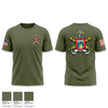 1/487th FA BN 4306410 Old School Cotton Feel Shirt - 1