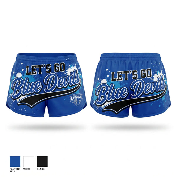 Womens Shorts, Etowah, Spirit Store, Teamtime, Team time, sublimation, custom sports apparel, team uniforms, spirit wear, spiritwear, sports uniforms, custom shirts, team store, custom team store, fundraiser sports, apparel fundraiser