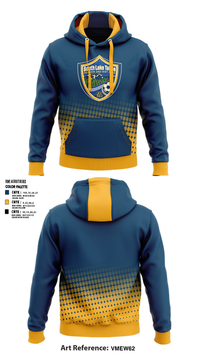 South Lake Tahoe AYSO Region 282 86918332 Hoodie - 1