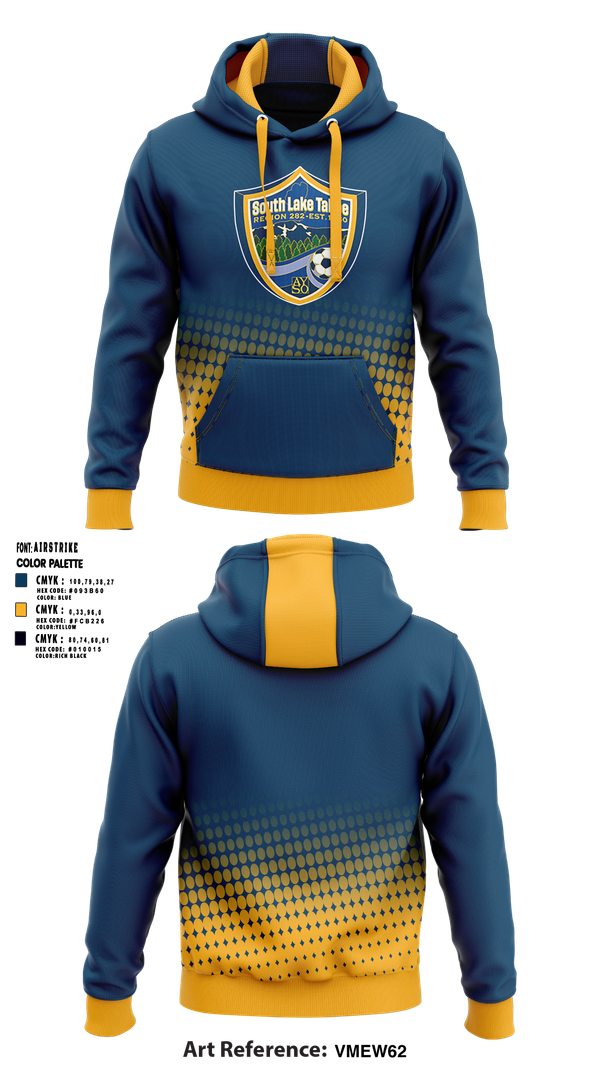 Hoodie, South Lake Tahoe AYSO Region 282, Men's Soccer, Teamtime, Team time, sublimation, custom sports apparel, team uniforms, spirit wear, spiritwear, sports uniforms, custom shirts, team store, custom team store, fundraiser sports, apparel fundraiser
