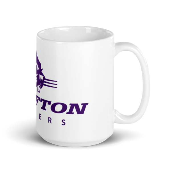 Bluffton University 87987155 White Glossy Mug - Small