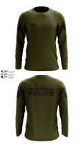 Mooresville Police Department 44990637 Long Sleeve Performance Shirt - 7
