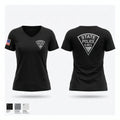 New Mexico State Police 90263208 Women's Short Sleeve V-neck Shirt - 1