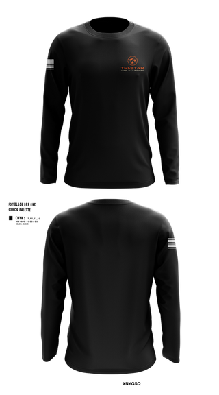 Long Sleeve Performance Shirt, Tri-Star UAS Response, Fire Department, Teamtime, Team time, sublimation, custom sports apparel, team uniforms, spirit wear, spiritwear, sports uniforms, custom shirts, team store, custom team store, fundraiser sports, apparel fundraiser