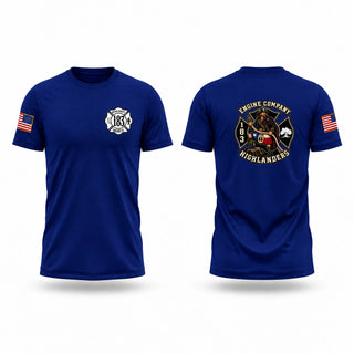 Old School Cotton Feel Shirt, Bexar County ESD 8, Fire Department, Teamtime, Team time, sublimation, custom sports apparel, team uniforms, spirit wear, spiritwear, sports uniforms, custom shirts, team store, custom team store, fundraiser sports, apparel fundraiser