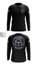 2-10 AHB Knighthawks 14380811 Long Sleeve Performance Shirt 62