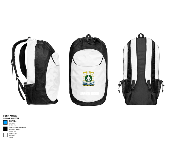 Gear Bag, 1192nd DDSB, Army, Teamtime, Team time, sublimation, custom sports apparel, team uniforms, spirit wear, spiritwear, sports uniforms, custom shirts, team store, custom team store, fundraiser sports, apparel fundraiser