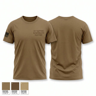 Old School Cotton Feel Shirt, 377 Support Maintenance Company, Army, Teamtime, Team time, sublimation, custom sports apparel, team uniforms, spirit wear, spiritwear, sports uniforms, custom shirts, team store, custom team store, fundraiser sports, apparel fundraiser