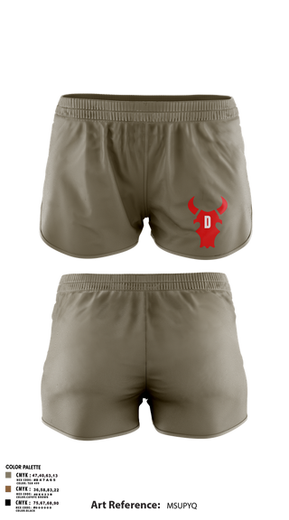 Ranger Panties, D Co 1-133 IN, , Teamtime, Team time, sublimation, custom sports apparel, team uniforms, spirit wear, spiritwear, sports uniforms, custom shirts, team store, custom team store, fundraiser sports, apparel fundraiser