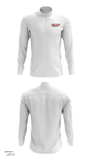 Quarter Zip Jacket, Rocktown High School Basketball, Men's Basketball, Teamtime, Team time, sublimation, custom sports apparel, team uniforms, spirit wear, spiritwear, sports uniforms, custom shirts, team store, custom team store, fundraiser sports, apparel fundraiser
