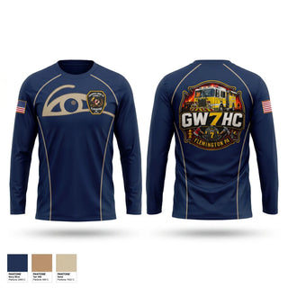 Long Sleeve Performance Shirt, Goodwill Hose Fire Company #3, Fire Department, Teamtime, Team time, sublimation, custom sports apparel, team uniforms, spirit wear, spiritwear, sports uniforms, custom shirts, team store, custom team store, fundraiser sports, apparel fundraiser