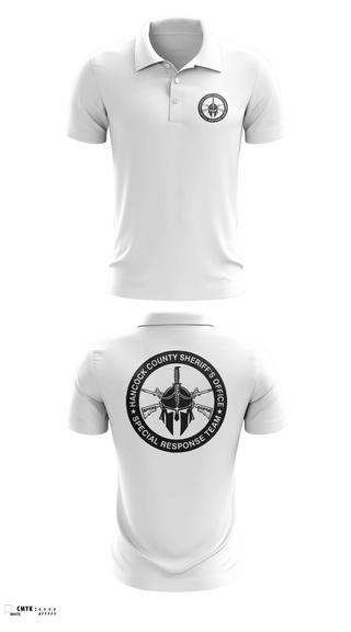Short Sleeve Performance Polo, Hancock County SRT, Police, Teamtime, Team time, sublimation, custom sports apparel, team uniforms, spirit wear, spiritwear, sports uniforms, custom shirts, team store, custom team store, fundraiser sports, apparel fundraiser