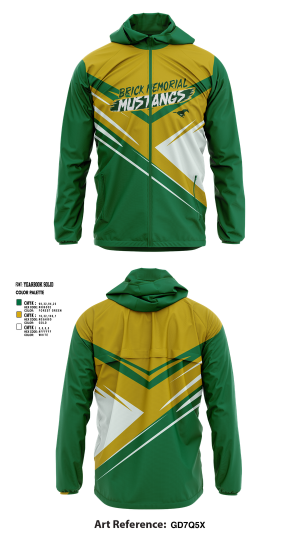 Windbreaker, Brick Memorial Field Hockey, Field Hockey, Teamtime, Team time, sublimation, custom sports apparel, team uniforms, spirit wear, spiritwear, sports uniforms, custom shirts, team store, custom team store, fundraiser sports, apparel fundraiser