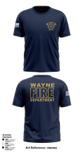 Wayne Fire Department Short Sleeve Performance Shirt - 5